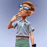 Dwayne, Costume 1